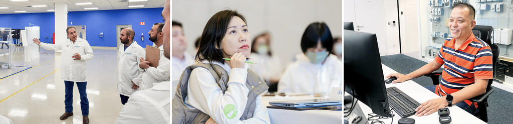 Guillermo Salcedo and colleagues, Violey Xie, KianAnn Ng
